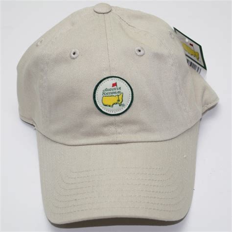 Lot Detail - Augusta National Golf Club Members Only Circle Patch Khaki Hat