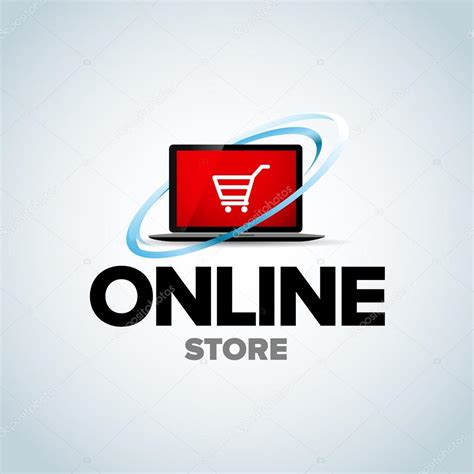 Online shop, online store logo — Stock Vector © ideasign #110760676