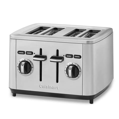 Cuisinart Stainless Steel 4-Slice Toaster, CPT-14WM - Walmart.com