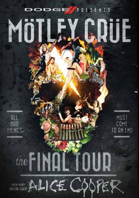 MOTLEY CRUE The Final Tour 2015 Poster Print - prints4u