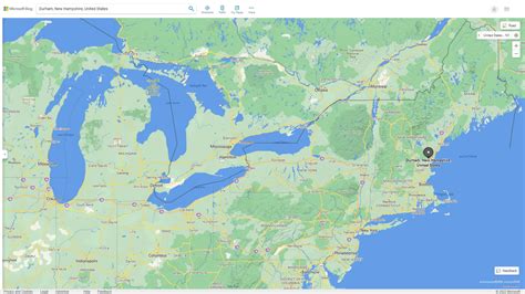 Durham, New Hampshire Map