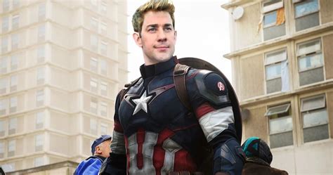 John Krasinski still jokes about Chris Evans taking Captain America ...