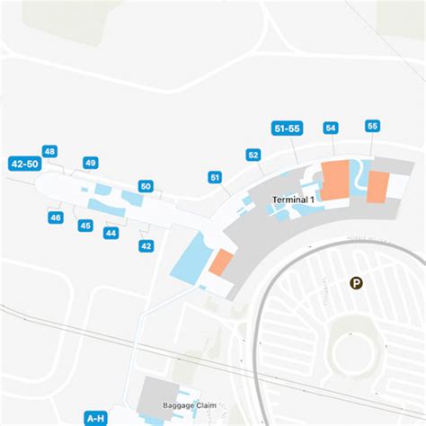 Perth Airport Map | PER Terminal Guide