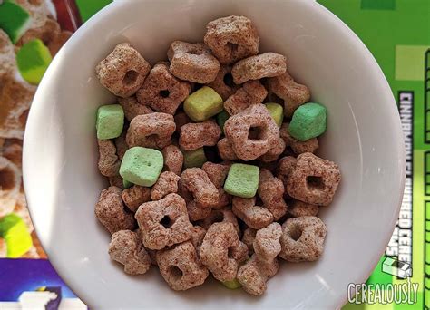 Review: Minecraft Creeper Crunch Cereal - Cerealously