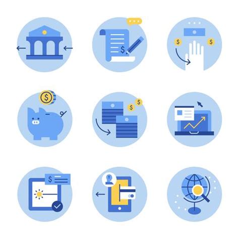 blue business asset illustration. 577348 Vector Art at Vecteezy