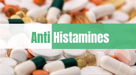 Antihistamines: List, Types, & Side Effects - DrugsBank