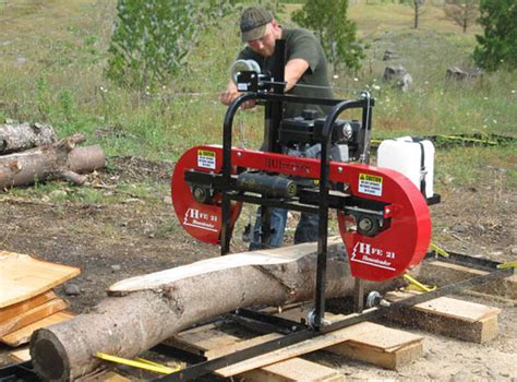 What Are the 5 Best Portable Sawmills? | Bandsaw mill, Portable bandsaw ...