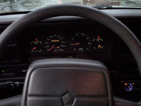 G Cars: 1993 Dodge Spirit Interior