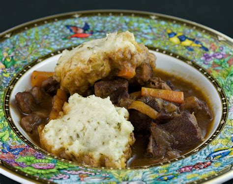 Lamb Stew with Rosemary Dumplings - The Culinary Chase