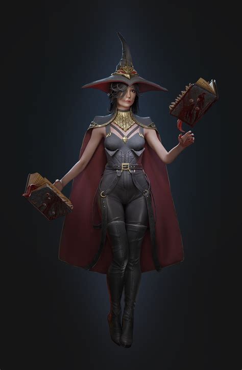 Bloody Witch character - Finished Projects - Blender Artists Community