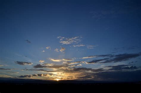 Orange Sunset over the Front Range, 2012-05-03 - Sunsets | Colorado Cloud Pictures