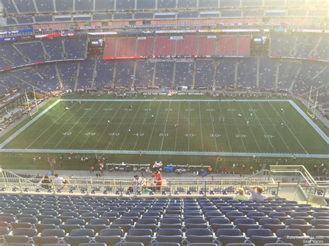 Section 309 at Gillette Stadium - New England Patriots - RateYourSeats.com