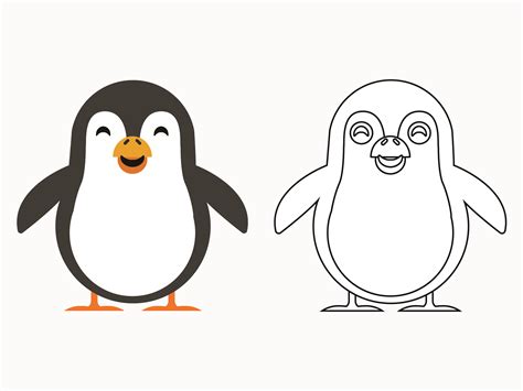 How To Draw A Penguin Step By Step For Kids