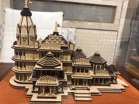 Kalakart | 3D Ram Mandir | Wooden Temple | Ram Mandir Model