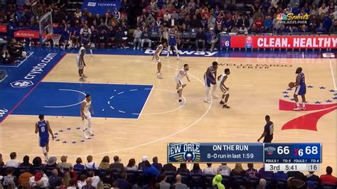 Joel Embiid with a dunk vs the New Orleans Pelicans - Yahoo Sports