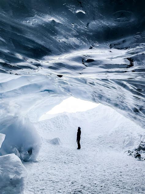 Blue Ice Cave in Iceland · Free Stock Photo