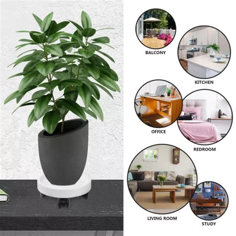 SUPPORT POUR PLANTES Avec Roues Plateau De Pot Fleur Ça Peut Bouger EUR 17,85 - PicClick FR