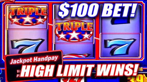 HOT HIGH LIMIT SLOT MACHINE ★ TRIPLE STAR WITH FREE GAMES MASSIVE JACKPOT WINS ON BONUS - YouTube