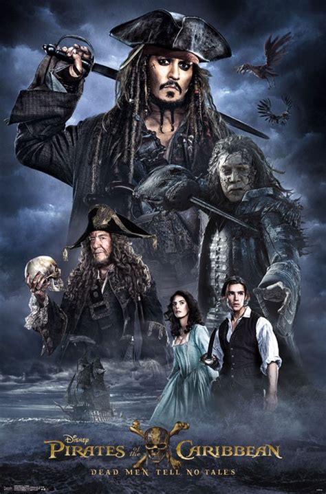 New Posters for ‘Pirates of the Caribbean: Dead Men Tell No Tales’ Released | The Kingdom Insider