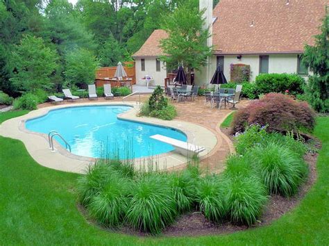 Nice Idea For Inground Pool Landscaping | Landscape Designs For Your ...