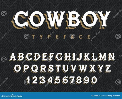 Cowboy Western Font Free Download - antik-kuriosa