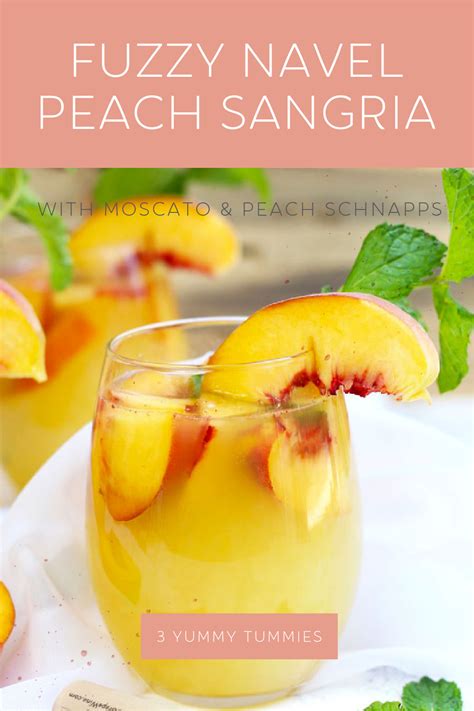 Fuzzy Navel Peach Sangria