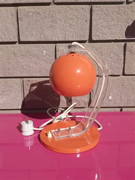 VINTAGE MEBLO GUZZINI Mid Century Space Age Lamp Eyeball Desk Lamp £123 ...