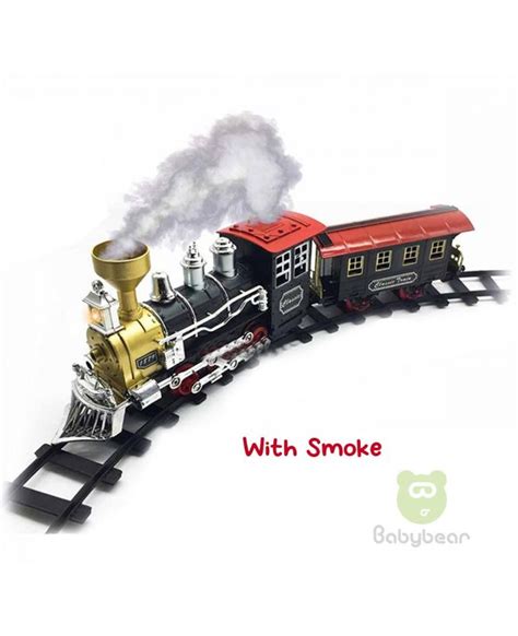 Vintage Classic Train set with Smoke