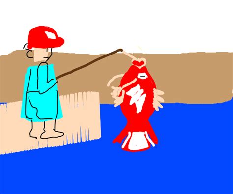 magikarp jump game - Drawception