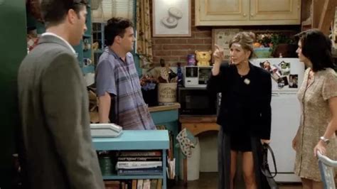 The black and gray split long skirt worn by Rachel Green (Jennifer ...