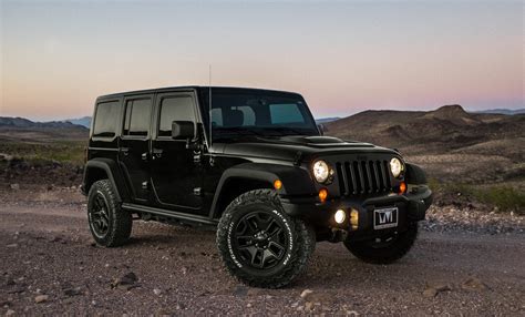 Black Jeep Wrangler, Suv, Side view, Black HD wallpaper | Wallpaper Flare