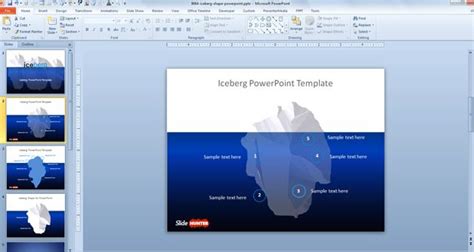 Free Iceberg PowerPoint Template