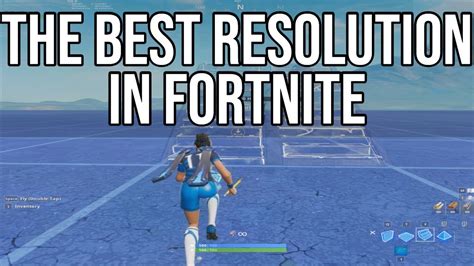 THE BEST RESOLUTION IN FORTNITE - And why I use it! - YouTube