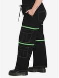 Black & Green Zip-Off Carpenter Pants Plus Size | Hot Topic