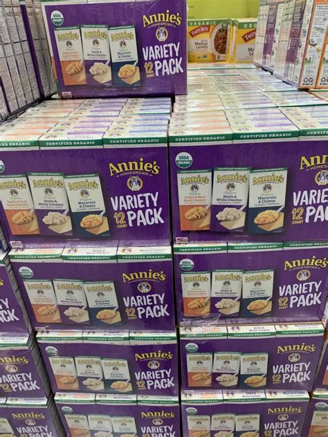 Costco Organic Annie's Mac & Cheese Variety 12 Pack - Costco Fan