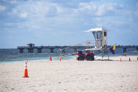 Pompano Beach Fishing Pier at Pompano Florida Photograph by Toby ...