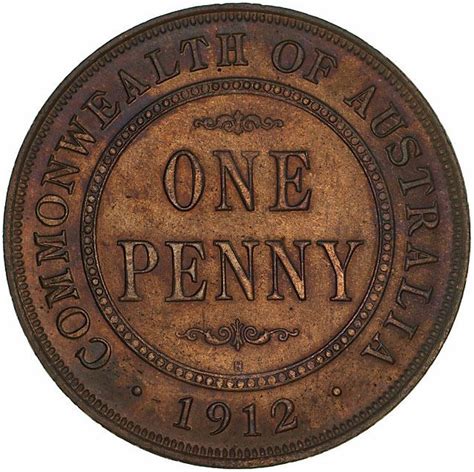 Penny 1912, Coin from Australia - Online Coin Club