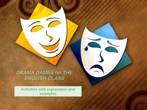 Drama games in the English classroom | Teaching Resources