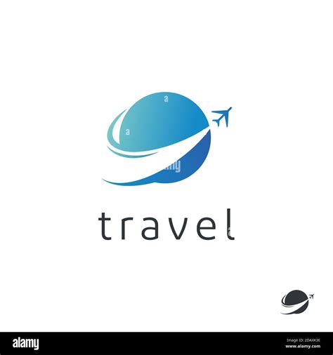 Logotipo de la agencia de viajes, diseño del logotipo del viaje ...