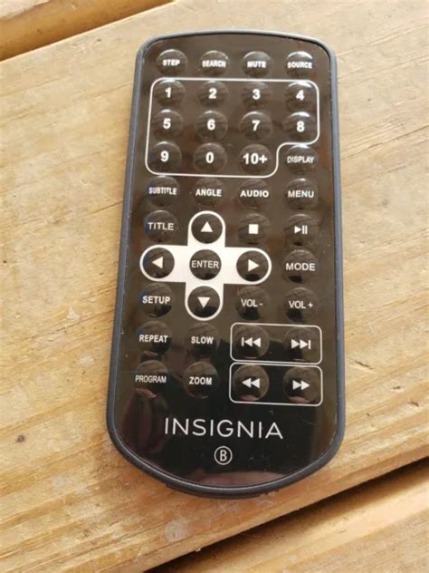 INSIGNIA 10& PORTABLE DVD Player NS-P10DVD20 remote control only (C9 ...