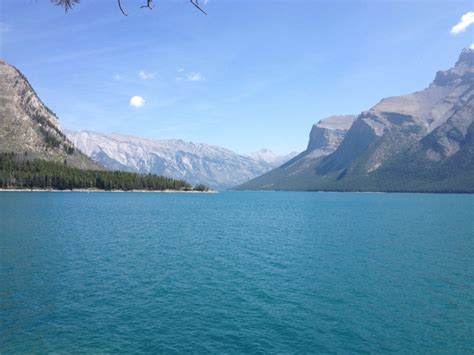 Lake Minnewanka outside Banff Alberta Canada - Photorator