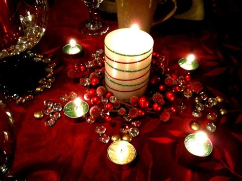 My Family: Christmas Eve table setting