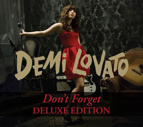 Don't Forget (Deluxe Edition) [Official Album Cover] - Don't Forget ...