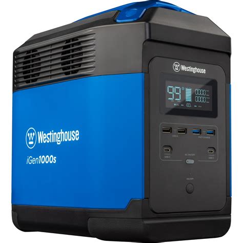 Westinghouse iGen1000s Portable Power Station and Outdoor Solar Generator, 3000 Peak Watts and ...