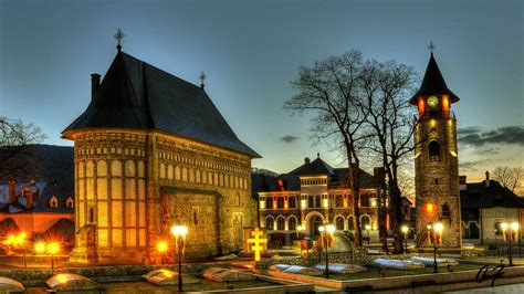 Piatra Neamt, Romania - Church & Tower built by Stefan the Great, famous ruler of Moldavia ...