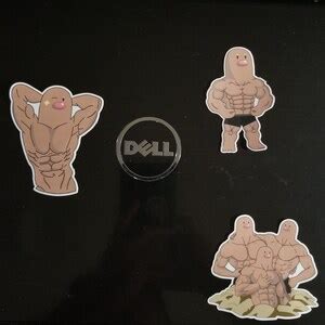 3 Diglett Sticker set Includes Buff Diglett Sexy | Etsy