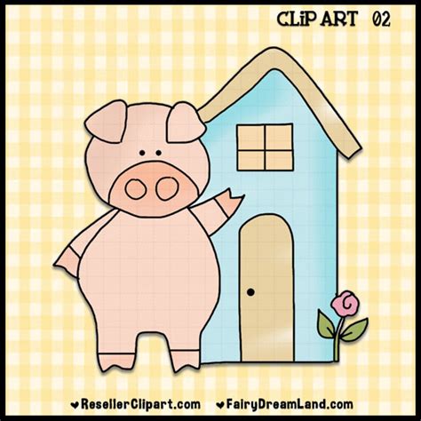 This Little Piggy Digital Clip Art Commercial Use Graphic - Etsy