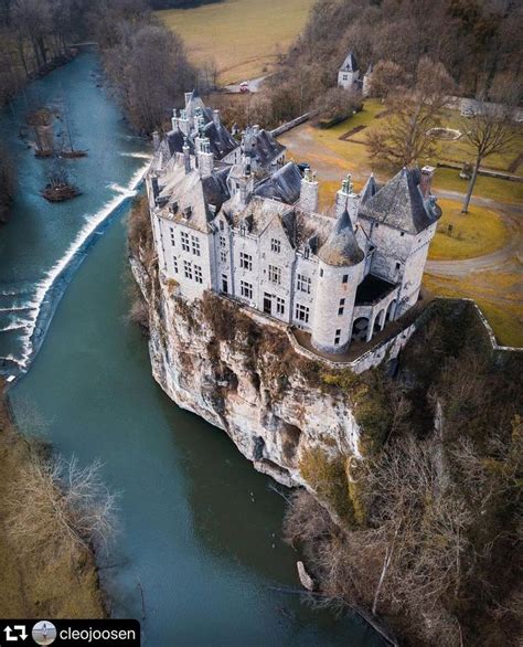 Castles and Palaces’s Instagram photo: “Chateau de Walzin is located in Belgium’s province of ...