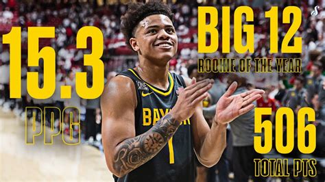 Keyonte George FULL 2022-23 Baylor Season Highlights! | Big 12 ROY ...