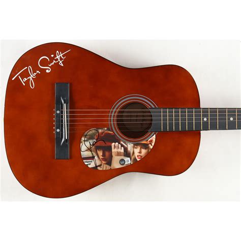 Taylor Swift Signed 39" Acoustic Guitar (Beckett) | Pristine Auction